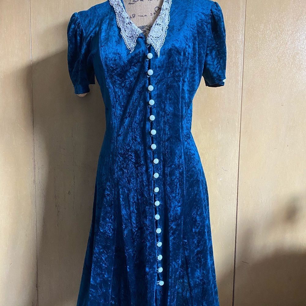 Vintage Green Dress